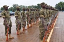 Uganda troops are on standby to show the world that the National Election is a military victory.