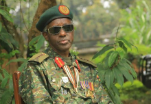 General Elly Tumwine of the Uganda Army.<br />That is a good depiction of this civilian student who turned into a militant soldier throughout his life. It shows well how ambitious politicians can be in their great need to change the lives of their people. Even if it necessities them to carry AK47 gun. Well if one aggress you with all the available violence, as this man said, one needs to use all force necessary to hit them back. Indeed if an armed soldier is surrounded by enemies in a war situation one needs to shoot back. This is to advise the young students of today that life is real. But unfortunately for those who fight and give their lives to make the world a right place to live on they can end up doing the opposite of what is required of them. One can tell lies to a few people around but one cannot tell all lies to all the people of this world for ever!